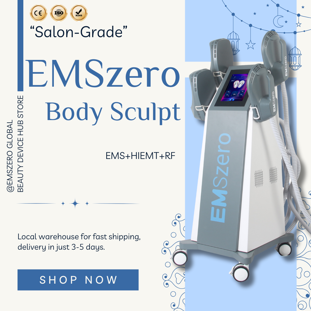 High Power 6500W EMSzero Electromagnetic Muscle Building ABS Training Fat Removal and Slimming Machine Hip Lifting Sculptor