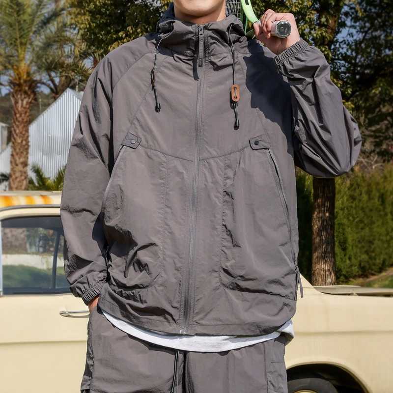 2025 Summer Ski Coats Rain Jacket Men Women Sun Protection Fishing Hunting Quick Dry Ice Silk Outdoor Workout Windbreaker W250623