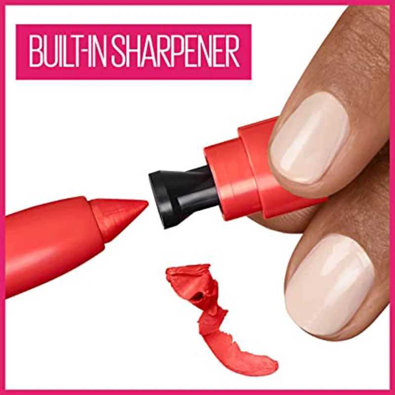 Matte Nude Lipstick Lip Liner 2 in 1 Long Wearing Waterproof Lip Ink Crayon Built-in Sharpener Professional Makeup for Women XJ250623