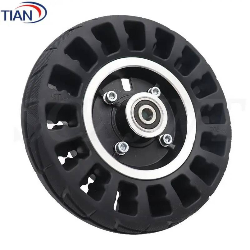 8 Inch Wheel high-quality Black wheel Temperature resistance for Electric Scooter Tyre 200x50 solid Tire