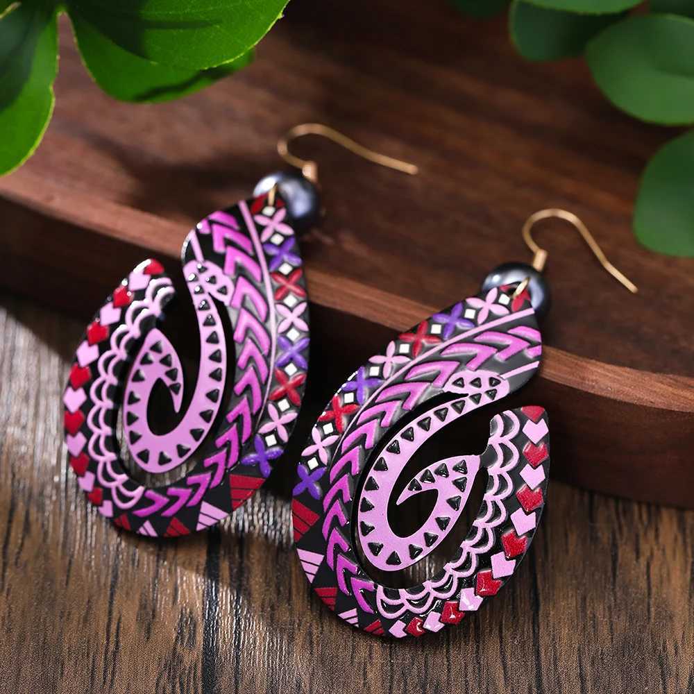 Fashion Acrylic Geometric Drop Earrings for Women Accories New Tren Pearl Earring Daily Party Prom Jewelry Vacation GiftXJ250623