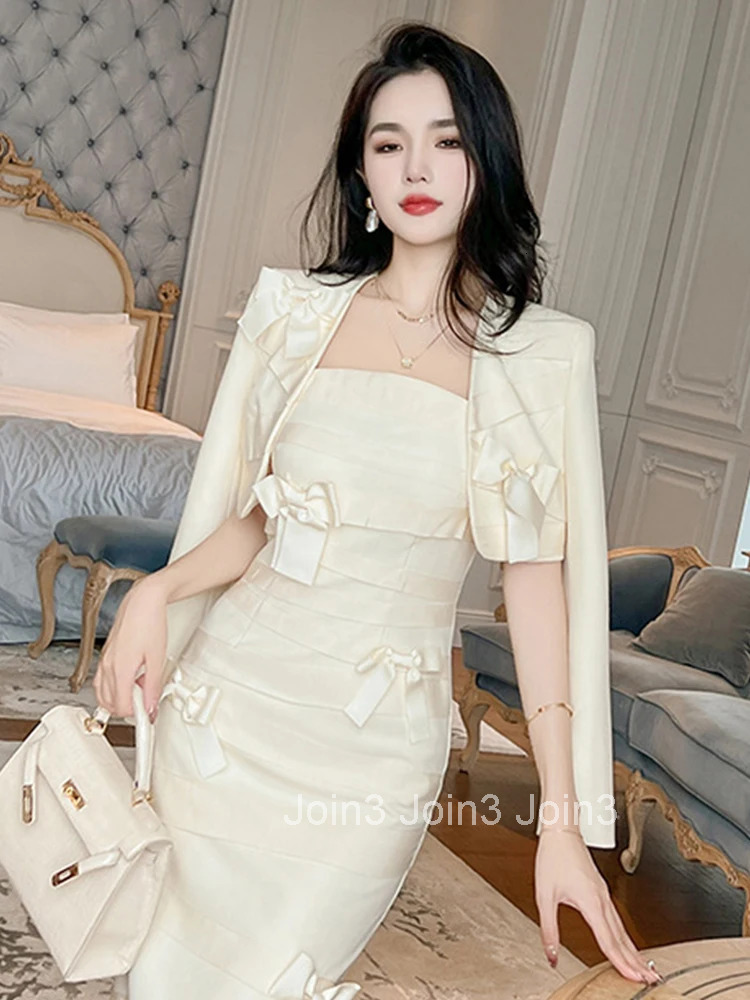 New Fashion Spring Autumn Formal Chic Short Suit Women Ladies Clothing Pretty Cropped Coat Cardigan Blazer Jacket Mujer Outwear