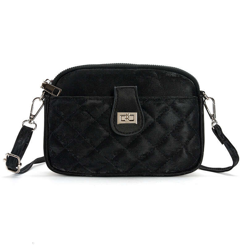 New Women's Crossbody Quilted Shoulder Bag Phone Pouch Multifunctional Small bag Style