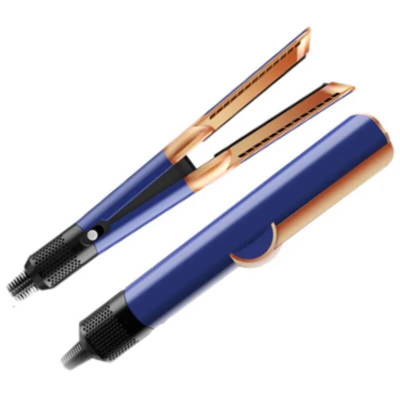 Hairstrait Dryer Negative Ion Styler Long-Lasting Styling Tool Flat Iron Hair Straightener with air