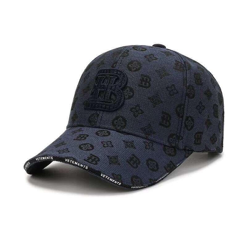 Men's and Women's Outdoor Adjustable Hat Embroidered Letter Logo Baseball Cap