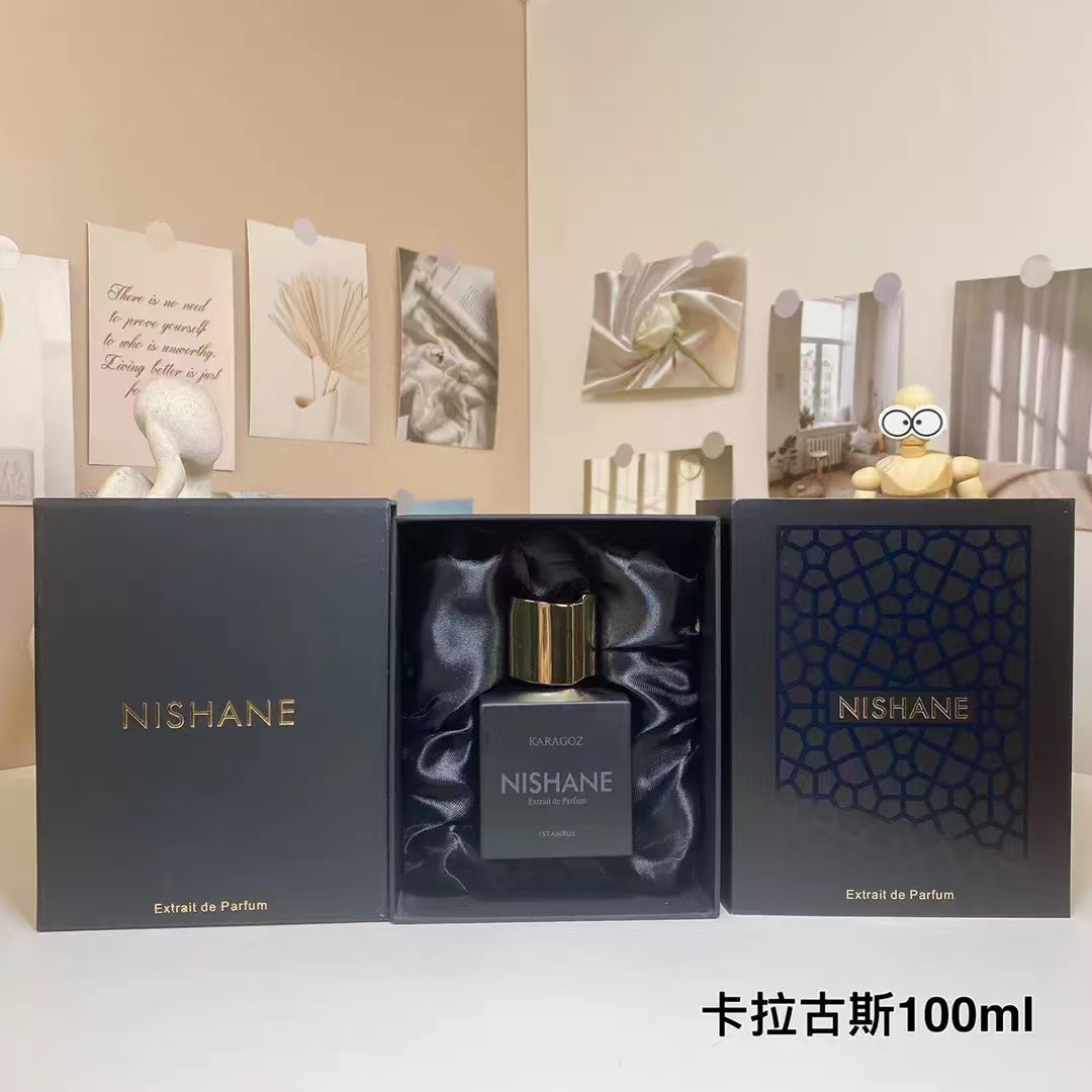 Nishane Perfume Ml Wulongcha Ani Hacivat EGE Fan Your Flames Fragrance Man Women Extrait De Parfum Long Lasting Smell Brand Neutral