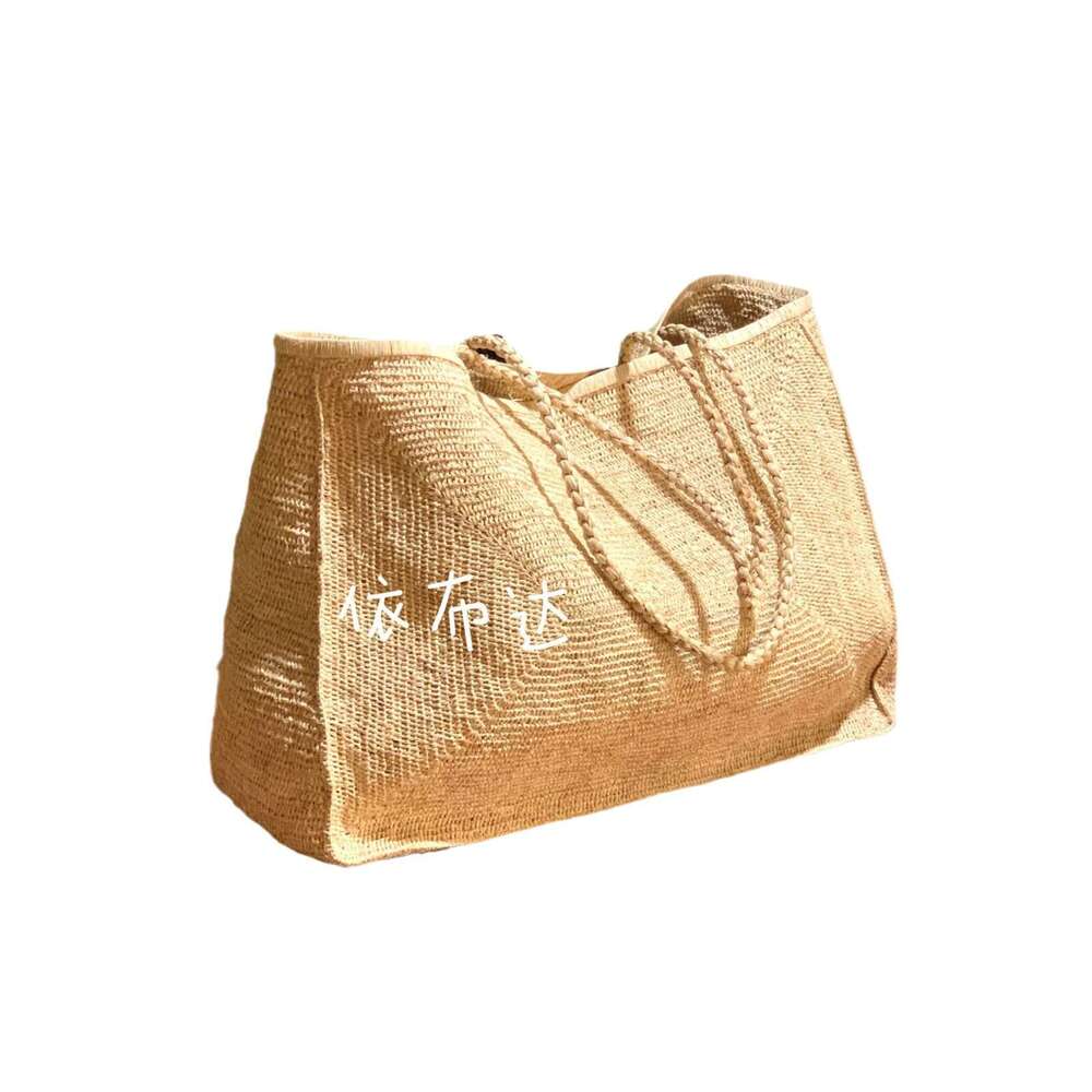 Beach Bag Luxury Straw Bag Straw Tote High Quality Raffia Crossbody Extra Large Size Tote Handmade Crochet Straw Shoulder Bag