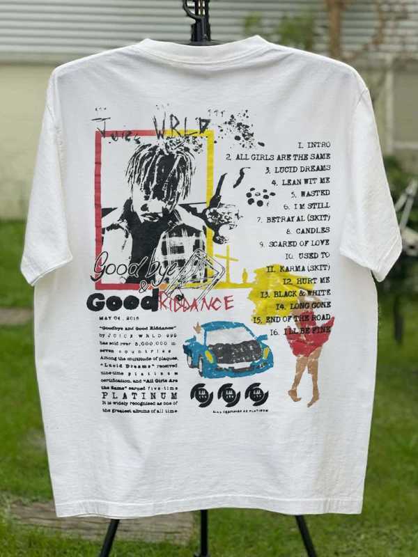 25SS American Retro Direct Injection Printing Rapper Short SLeeve T-Shirt Hip Hop Skateboard Half SLeeve Tide X250623