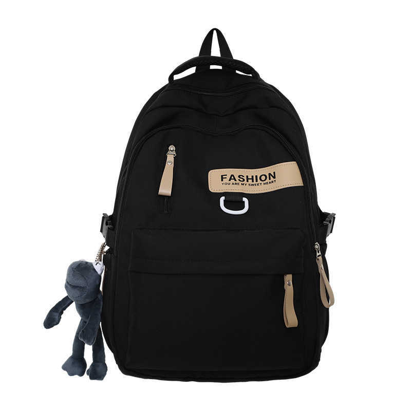 Large Capacity Backpack For Men And Women High Quality Casual Campus School Bag Korean Sports Backpack For Middle And High School Students