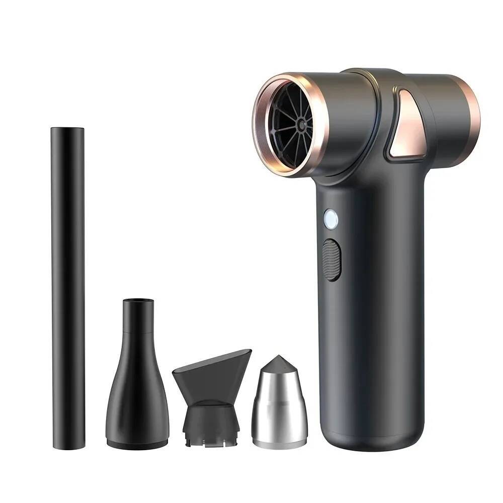 New Multifunctional Outdoor Portable Wireless Charging High Speed Hair Dryer Barbecue Carbon Blowing Dust Removal