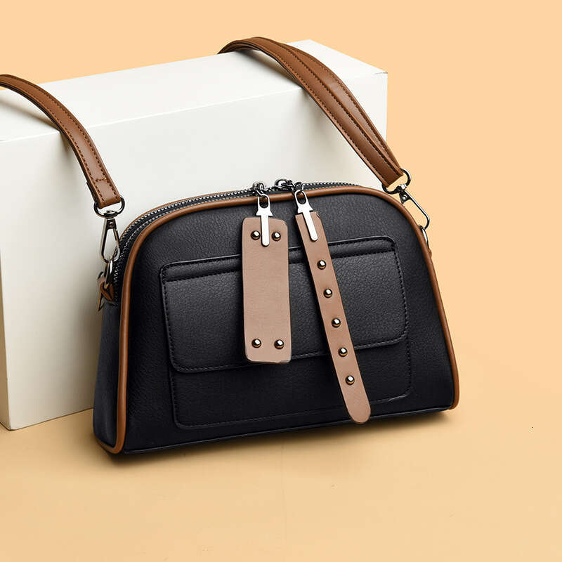 Niche Design Single Shoulder Women's Bag 2025 New Fashion Live Versatile High-end Multi-layer Practical Handbag