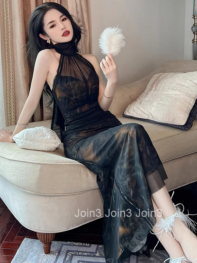 Summer Elegant Women Evening Long Dress Chic Sexy Halter Bodycon Maxi Party Club Beach Prom Robe Femme Mujer Stretchy Vestidos