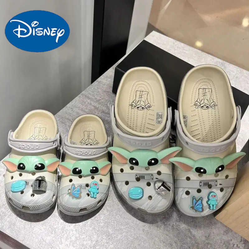 DISNEYNew Croc S Anime-Inspired Slip-Ons Cute Ruby Classic Croc-Style Kids Outdoor Casual Beach Sandals Flip-Flops Christmas Gifts W250623