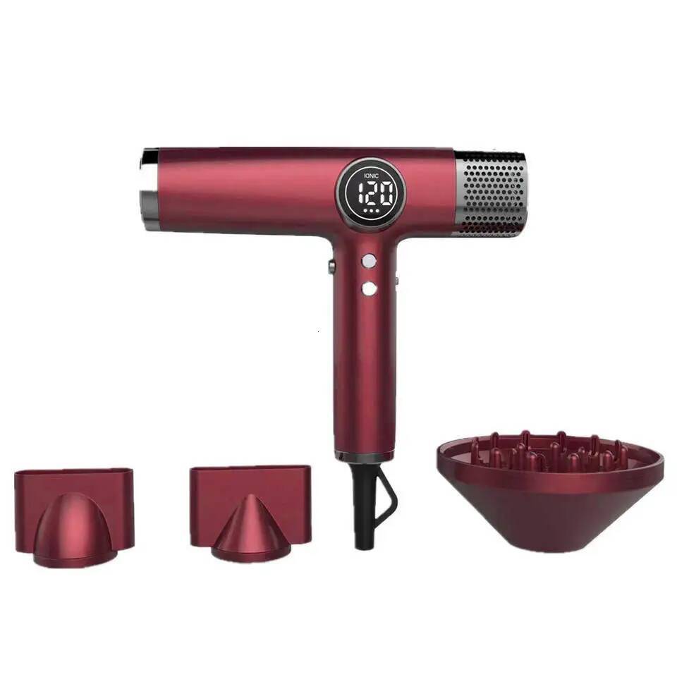 Hammer LED Display High Speed Silent Hair Anion BLDC Hairdryer Professional Salon Blow Dryer