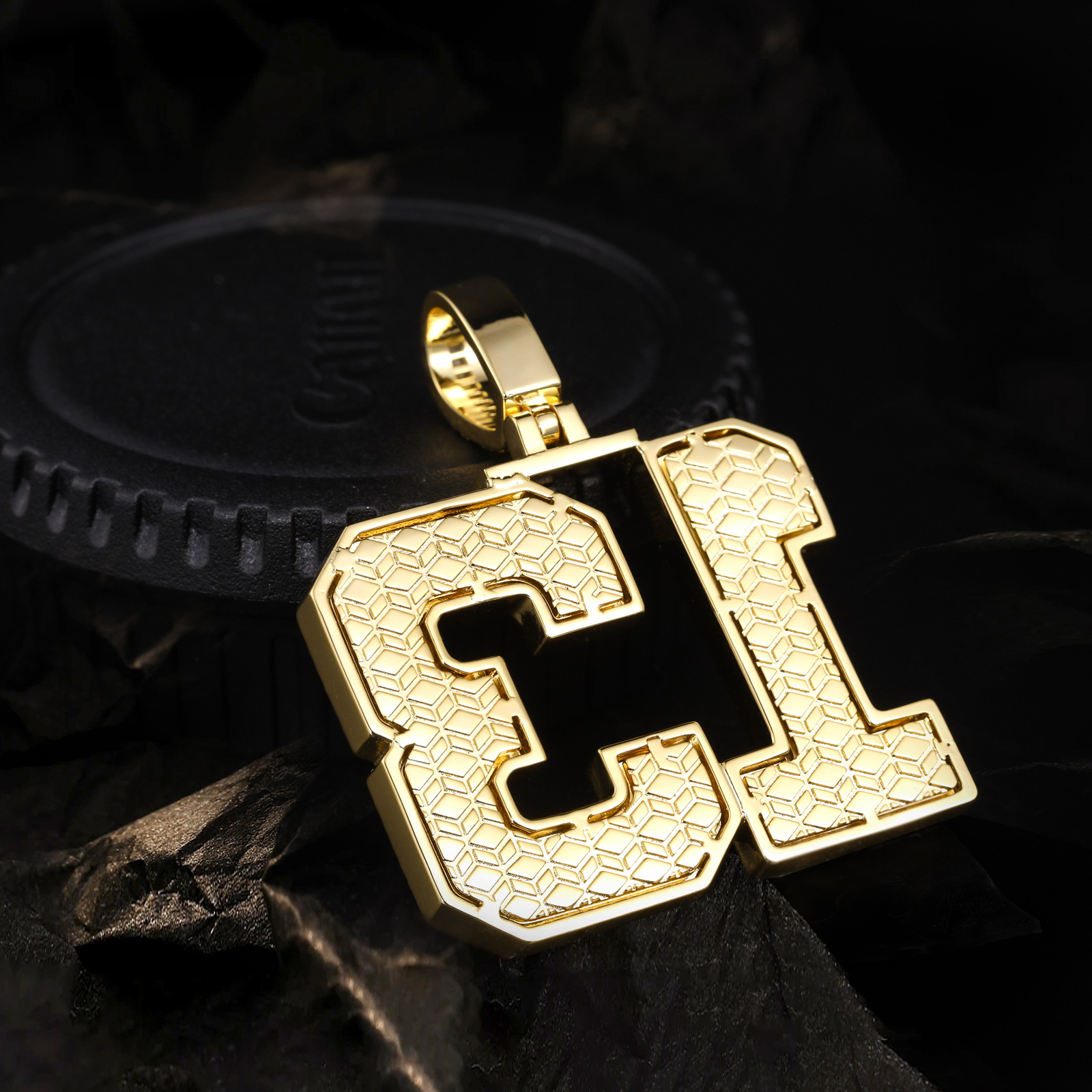 Luxury Moissanite Hip Hop 13 Numeral Pendant Full Iced Out Punk Light Luxury Premium Statement Necklace Pass the diamond tester