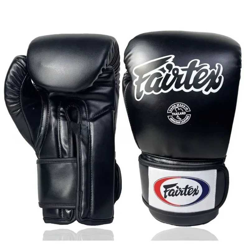 10oz/12oz/14oz/16oz Thai Boxing Gloves Kickboxing Itf Taekwondo MMA Gloves for Men Martial Arts Training Protective Gear W250623