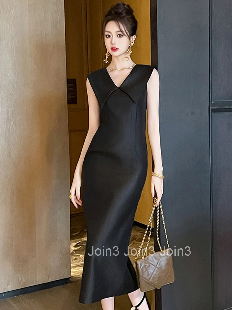 New Summer Fashion Formal Occasion Pencil Long Dress Women Clothes Elegant Office Sweet Peter Pan Collar Slim Midi Vestidos Robe