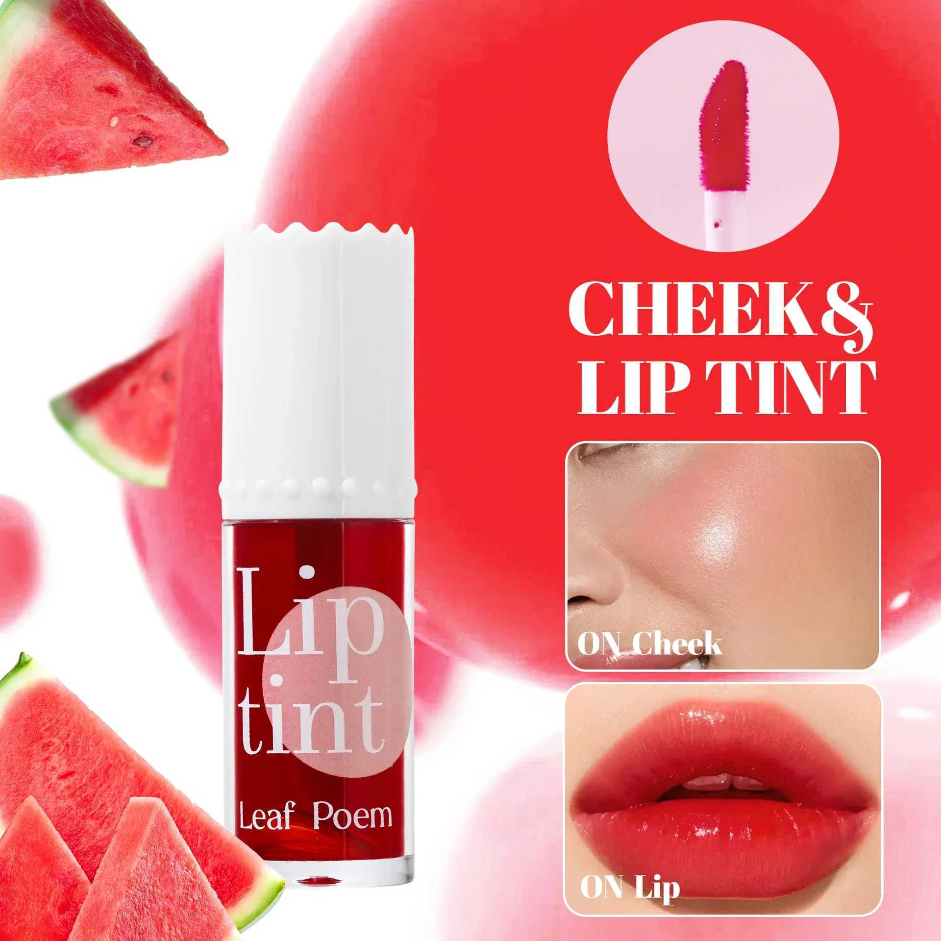 6 Colors Moisturizing Liquid Lipstick Jelly Lasting Cherry Red Pink Glossy Blush Lip Gloss Sexy Non Sticky Cup Lip Tint Makeup XJ250623