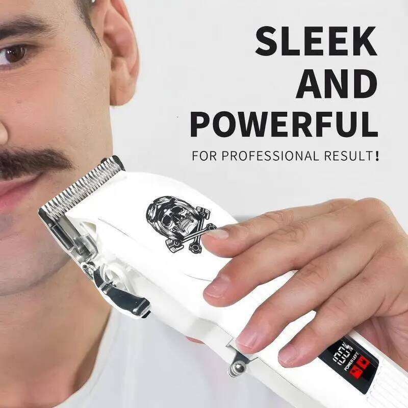 Professional Clippers For Men, Cutting Kit T-Blade Trimmer Combo, 1 Set Rechargeable Electric Hair Trimmer&Accessories