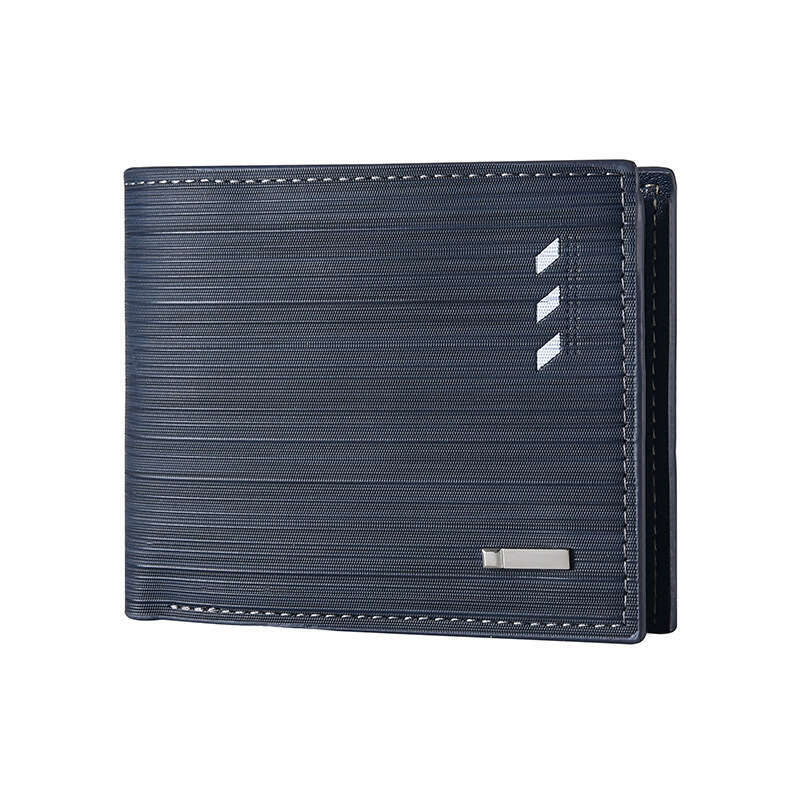 Short Wallet for Men, Youth Multi-Card Slot Wallet, Men's Horizontal Trendy Money Clip