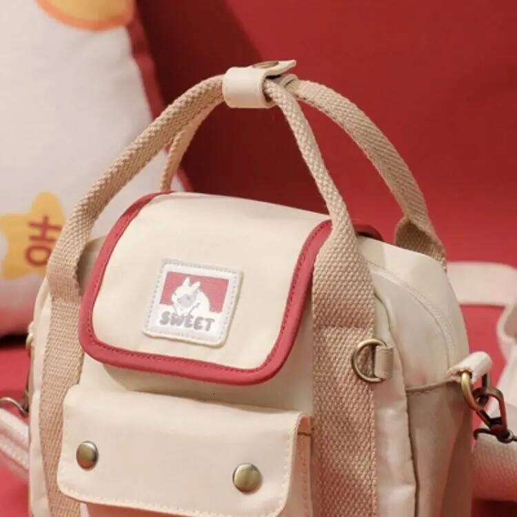 Japanese Rabbit Kawaii Large Capacity Casual Handbag Shoulder Bags Women's Purses Crossbody Cute Bag