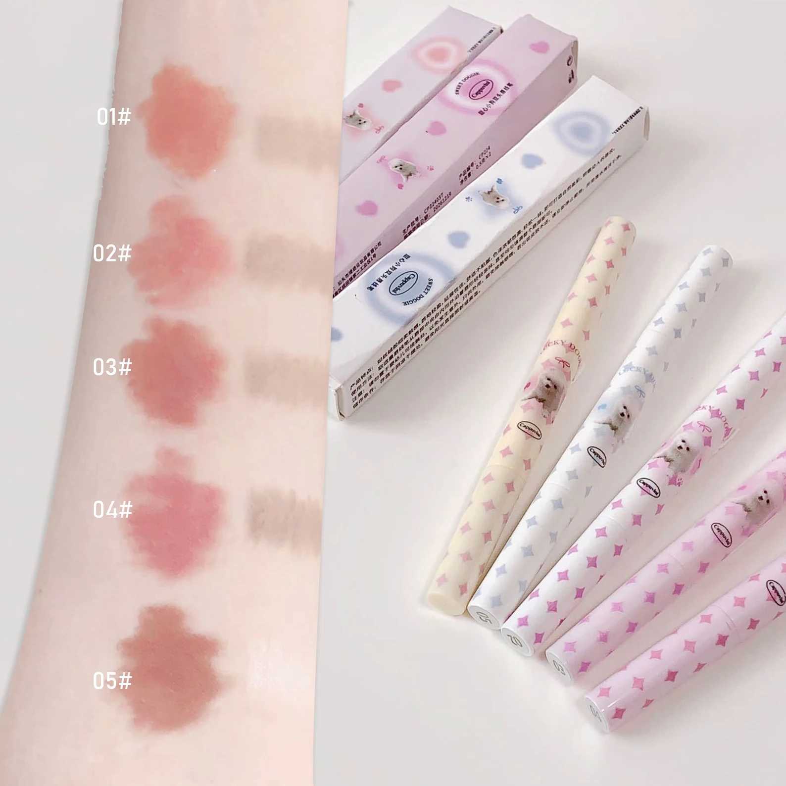 Matte Lipliner Pencil Sexy Nude Pink Red Contour Tint Lipstick Waterproof Lasting Non-stick Cup Moisturizing Lip Makeup Cosmetic XJ250623