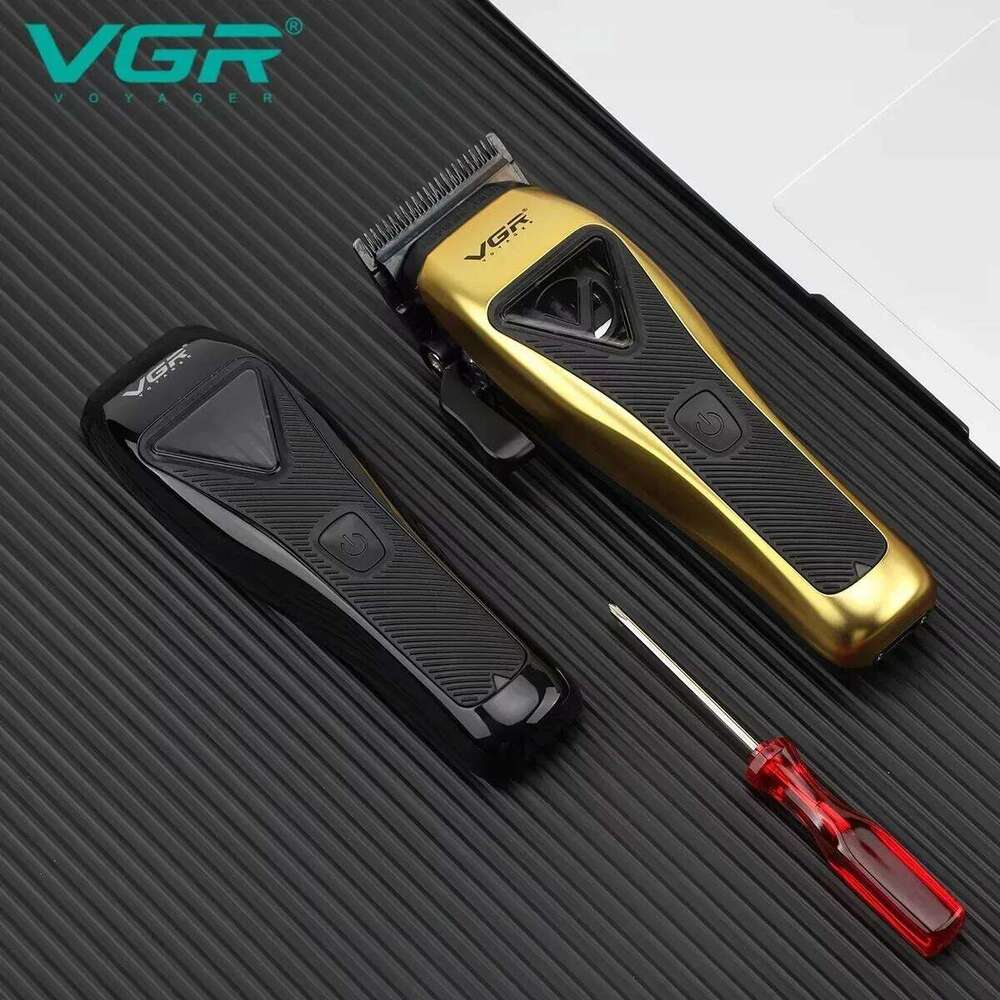 VGR Professional Clippers Vector Motor Barber 9000 RPM Hair Cutting Hine Haircut Cordless Trimmer For Men V-015