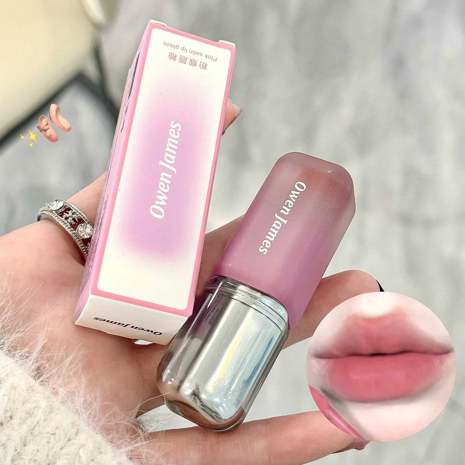 Velvet Matte Lipstick Waterproof Long Lasting Non-Stick Cup Lip Mud Cosmetic Nude Korean Lip Gloss Moisturizing Lips Tint MakeupXJ250623