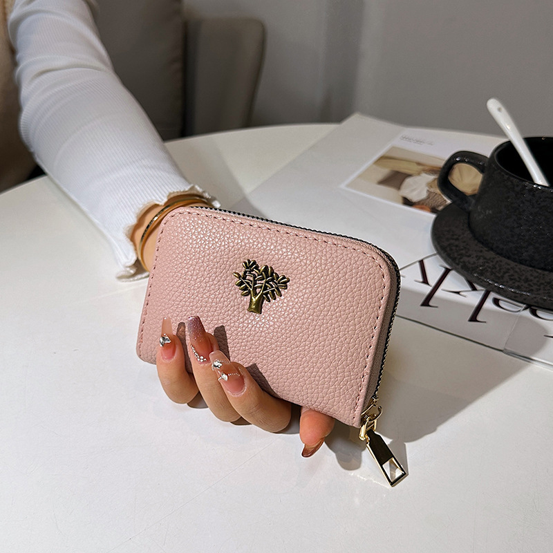 New Women's Luxury Wallet 2025 Women's Wallet High End Fashion Zipper Designer Wallet Short Small Wallet Fashion Women's Wallet