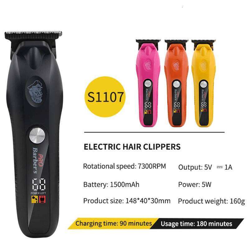 Best Professional Clippers Set Cordless Man Shaver Trimmer Grooming Styler Tools Barber Hair Clipper Hair Hine