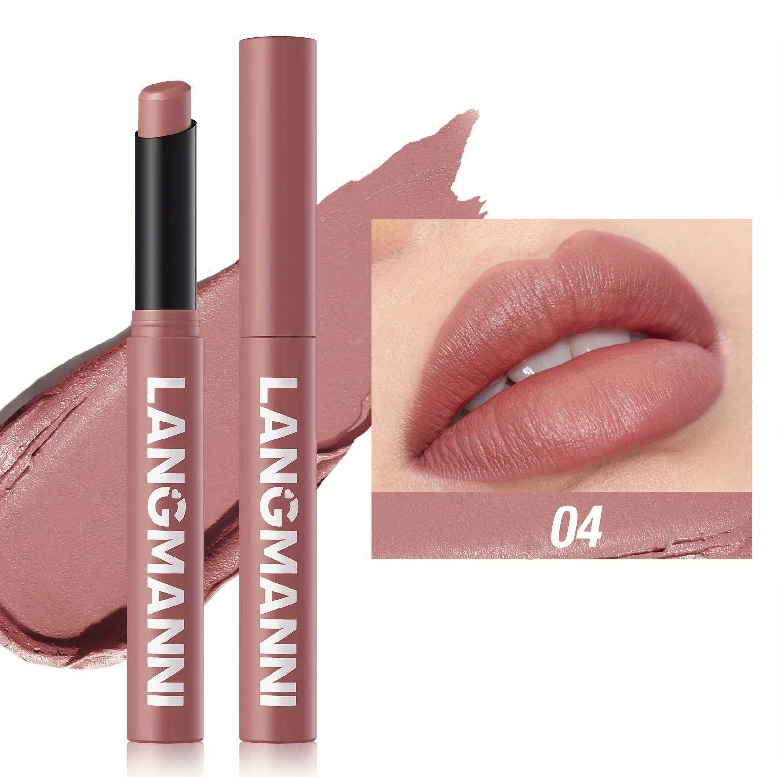Highly Pigmented Long-Lasting Matte Lipstick Crayon - Available in Berry Coral Pink and Red Shades XJ250623