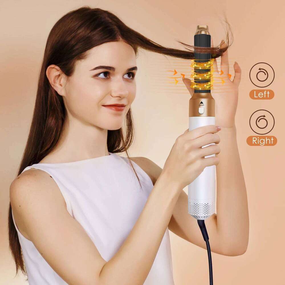 Brush 5 In 1 rush Brushless High Speed with Diffuser Ionic Blow Dryer Hot Air Styling Comb Hair Curler