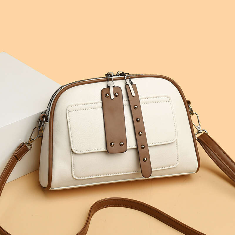 Niche Design Single Shoulder Women's Bag 2025 New Fashion Live Versatile High-end Multi-layer Practical Handbag