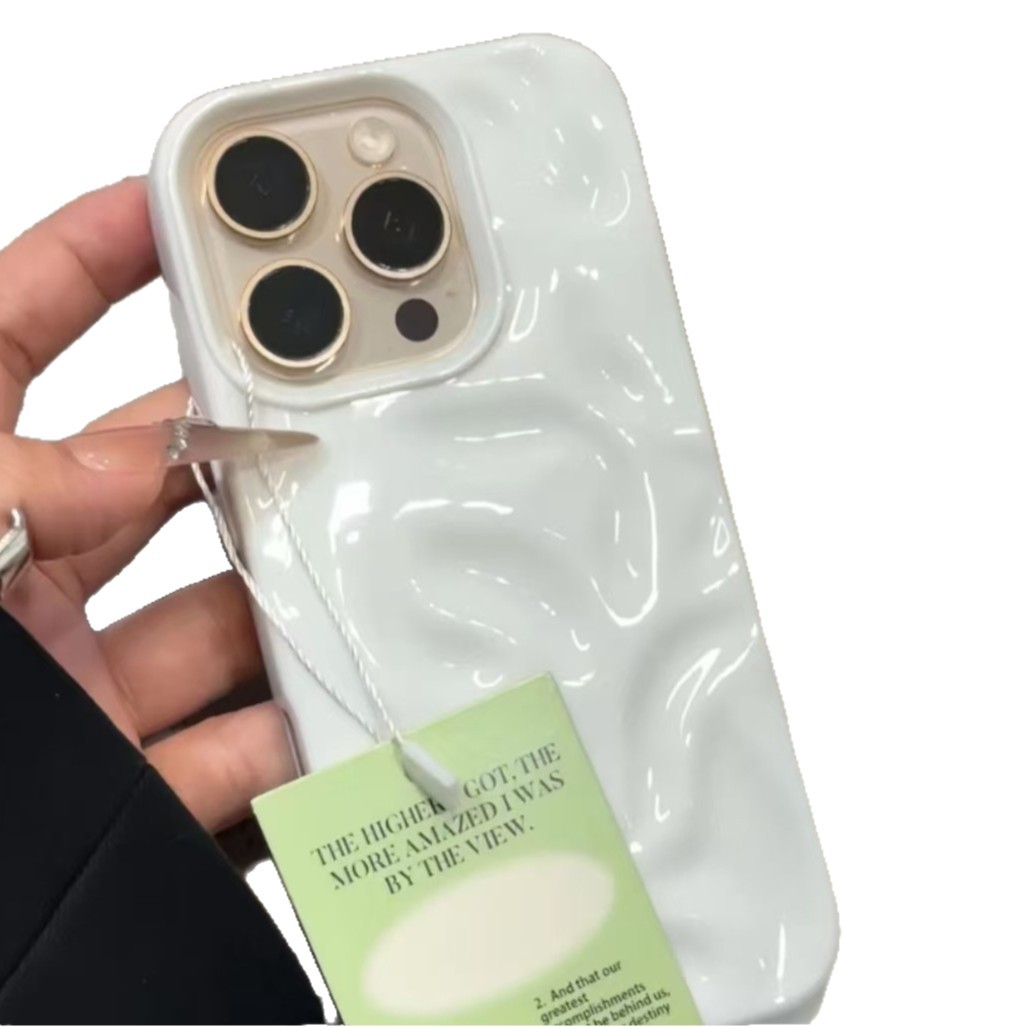 ins jelly-colored meteorite pattern is suitable for Apple 16/15promax mobile phone case 14 new models 13 women 12.