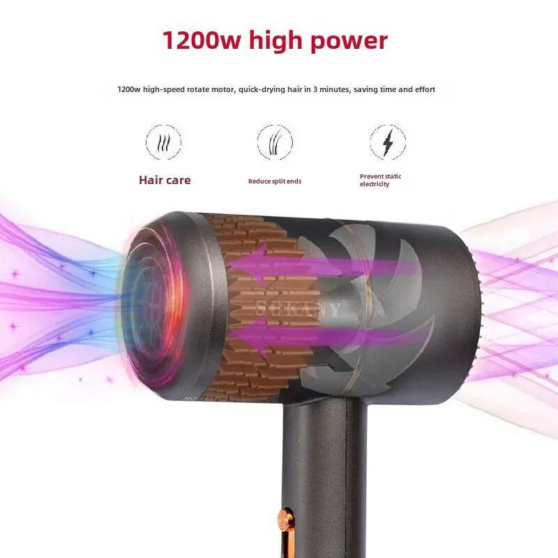 SOKANY 2200W Professional Fast Drying Blow Dryer with Hot Cool Air Settings Suitable for All Hair Types