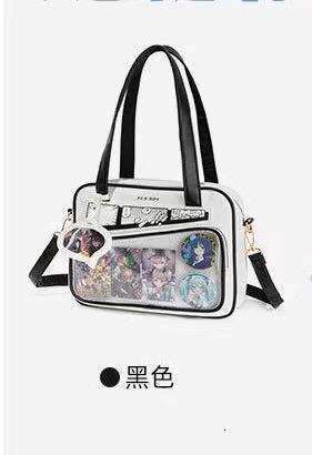 Small Capacity Pain Casual Student Uniform Bag for Girls Anime Style Daily Crossbody Shoulder Handbag