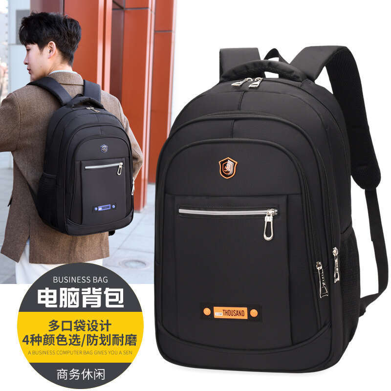 New Korean Style Men, Large Capacity Business Laptop Backpack Women, Travel Bag for Middle and High School Students