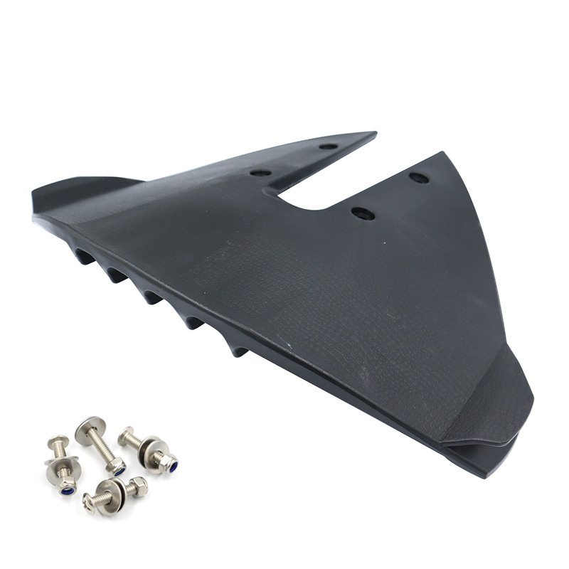 Marine hydrofoil stabilizer with hydrofoil blades suitable for engines ranging from 8 horsepower to 40 horsepower