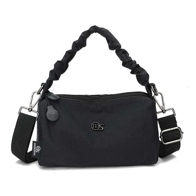 Casual Versatile Small Square for Women 2025 New Korean Style Nylon Fashionable Large Capacity Handheld Crossbody Shoulder Bag
