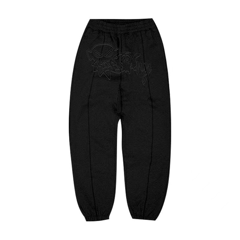Y2k Europe and the United States retro dragon embroidery men pants hip hop trend fashion straight pants casual loose sweatpants 250214