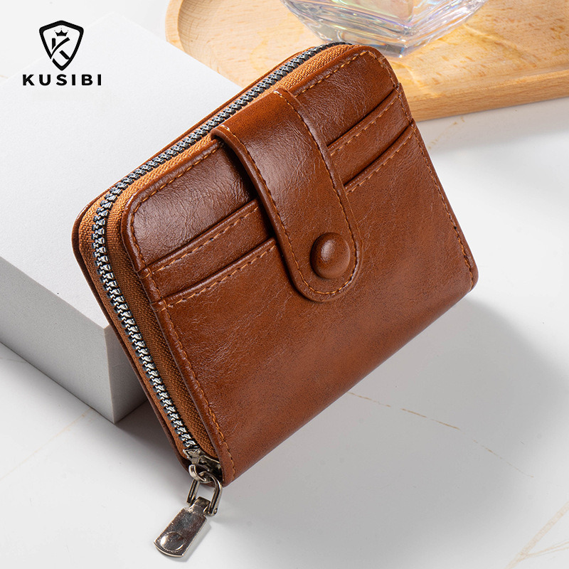 Free Shipping Luxury Fashion Multi-card Slot Designer Wallet Unisex Zipper Coin Purse Card Holder Bag In Stock Storage Bag