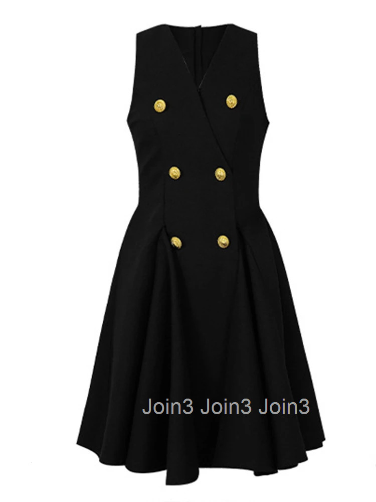 Women Clothes Black Sexy V-Neck Sleeveless Slim Mini Short A-Line Dress Fashion Party Prom Vestidos Casual Formal Occasion New