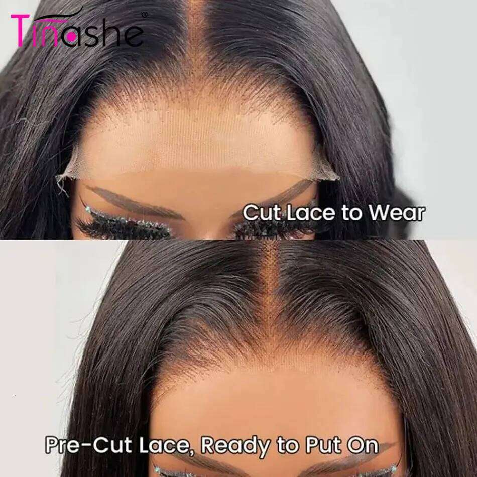 Tinashe Wear&Go Water Wave Glueless Human Hair Wet And Wavy Front 200 250 Density 6x5 Pre Cut HD Lace Closure Wig