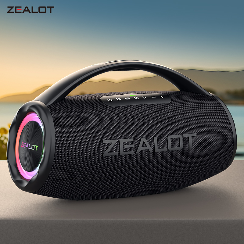S97 Compact Home Portable Bluetooth Speaker with Rich Stereo Sound & 20H Playtime