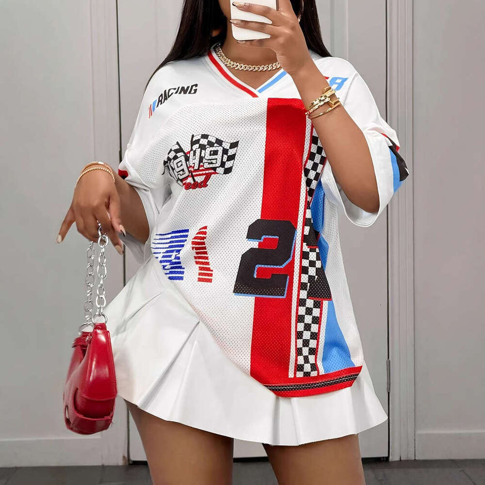 Trendy Basketball Shirt New Loose Style Casual Short Sleeve European and American Versatile Hip-Hop T-Shirt Top
