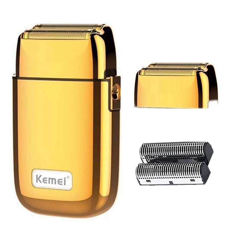 Kemei All Metal Housing Hair Shaver For Men Rechargeable Bald Head Shaving Hine Beard Electric Razor Barber
