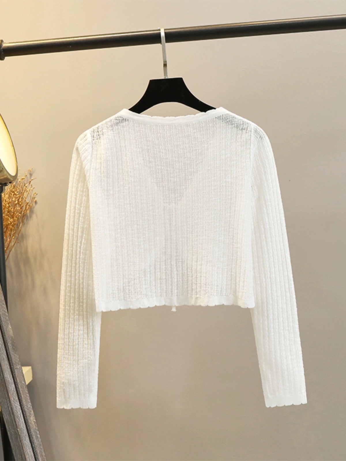 K1113 Ice silk sunscreen chiffon cardigan women's summer thin air-conditioning shirt outerwear cardigan with suspender skirt small waistcoat shaw