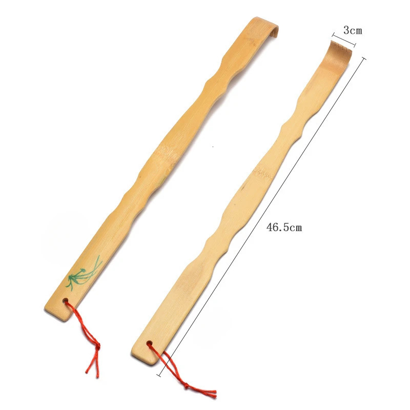 Durable Bamboo Massager Back Scratcher Wooden Body Roller Stick Backscratcher Wooden Scratching Backscratcher Massager 250619