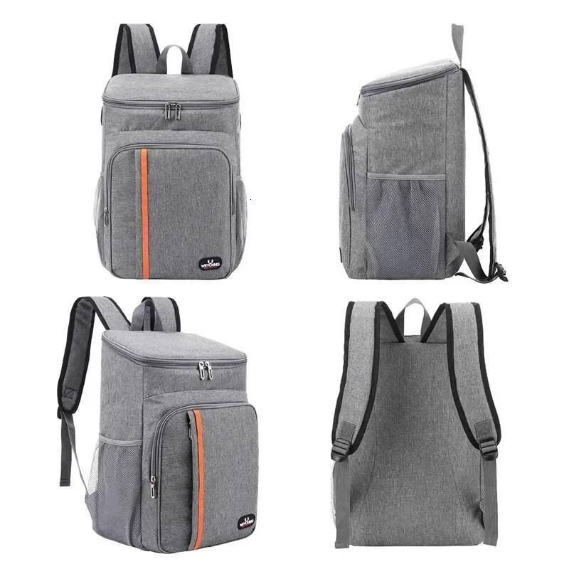 high-quality 20L Outdoor Thermal Cooler Bags Insulated Lunch Leakproof Camping Beer Drink Picnic Backpack Food Fresh Keeping Bag
