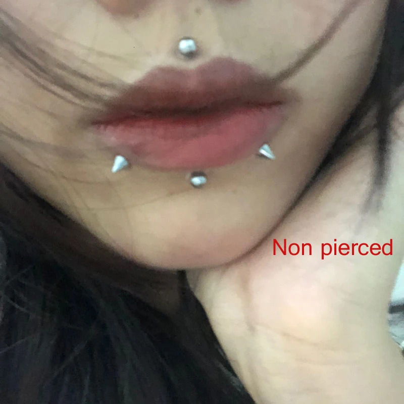 Arrival Lip Ring Stud Nose Eyebow Dimple Sticker Face Piercing Body Jewelry Stainless Steel 20PCs Ball 250613
